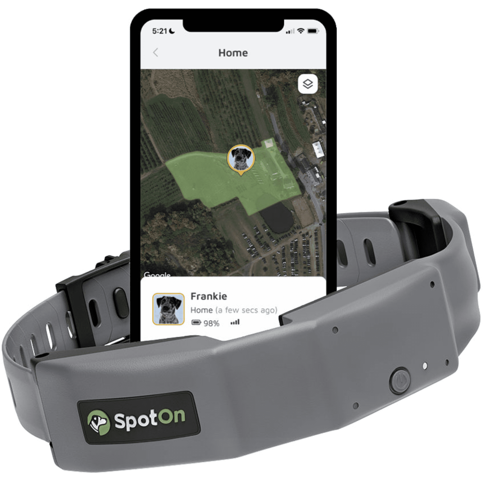spoton gps tracking collar with cell with spoton app