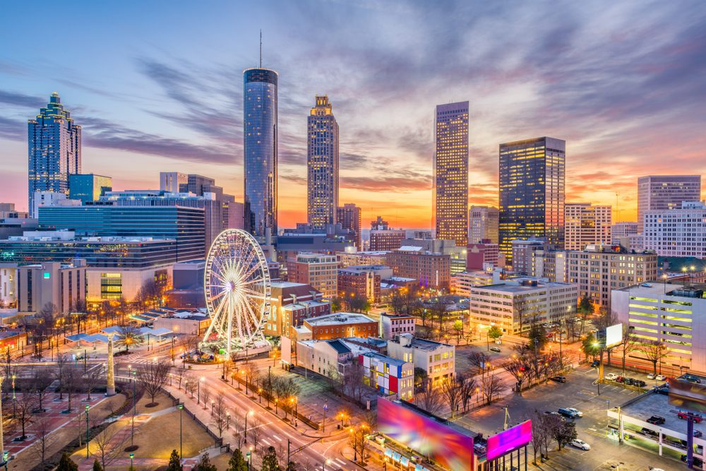 atlanta downtown skyline