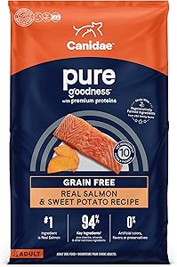 pure dog food bag