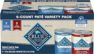 box of blue buffalo dog food