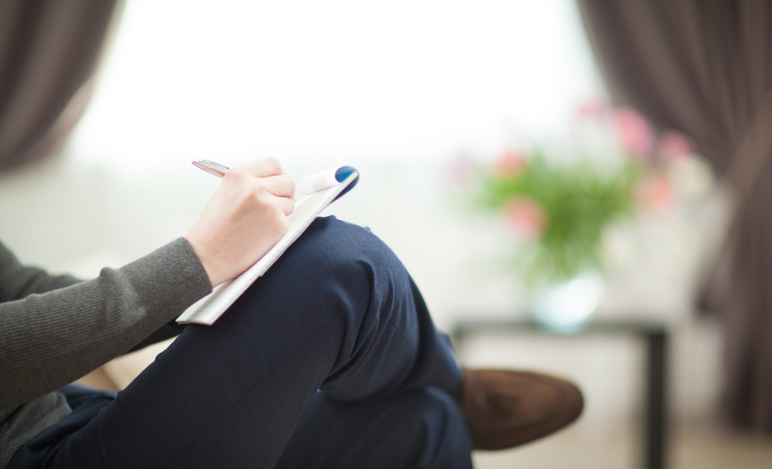 A Springfield therapist writing an ESA letter.