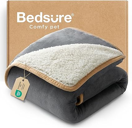 A photo of a dog blanket.