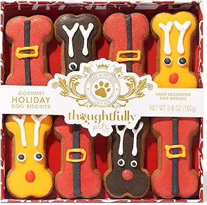 A package of dog treats.
