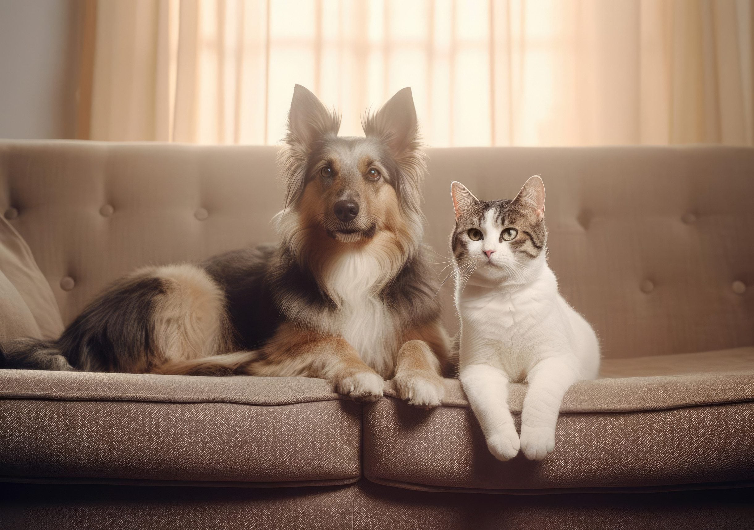 A dog and a cat with an ESA letter at Salt Lake City home.